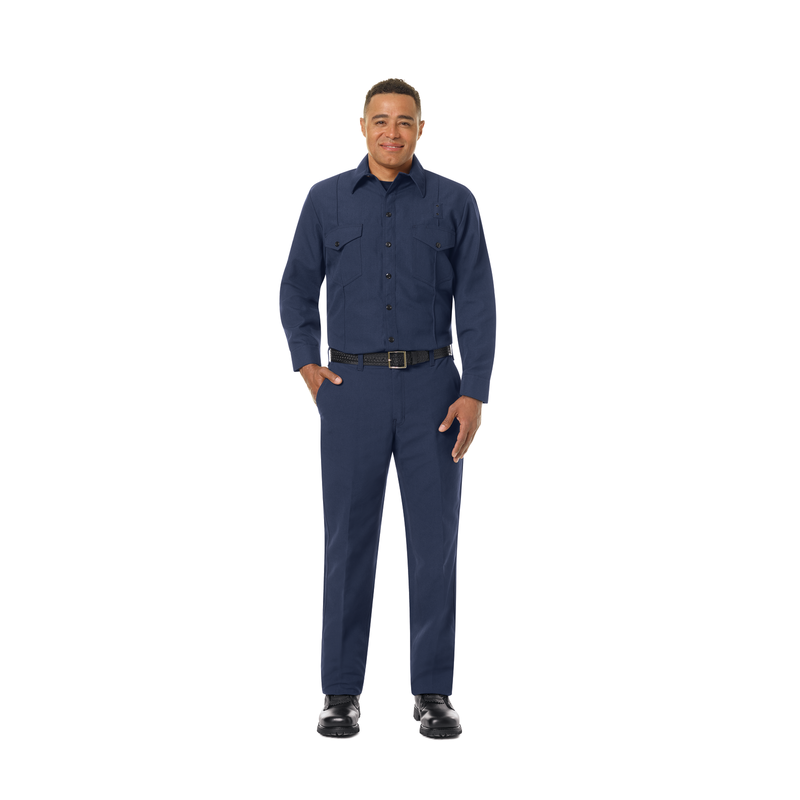 Men's Non-FR 100% Cotton Classic Fire Chief Pant image number 4