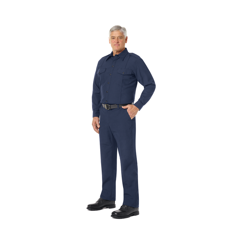 Men's Non-FR 100% Cotton Classic Fire Chief Pant image number 17