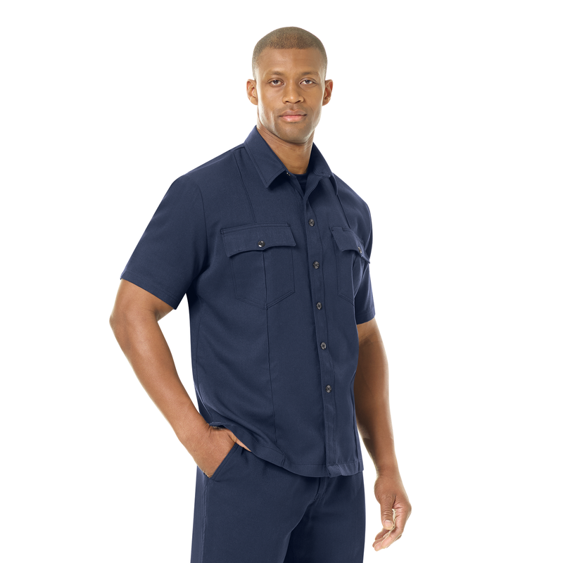 Men's Station No. 73 Untucked Uniform Shirt image number 8