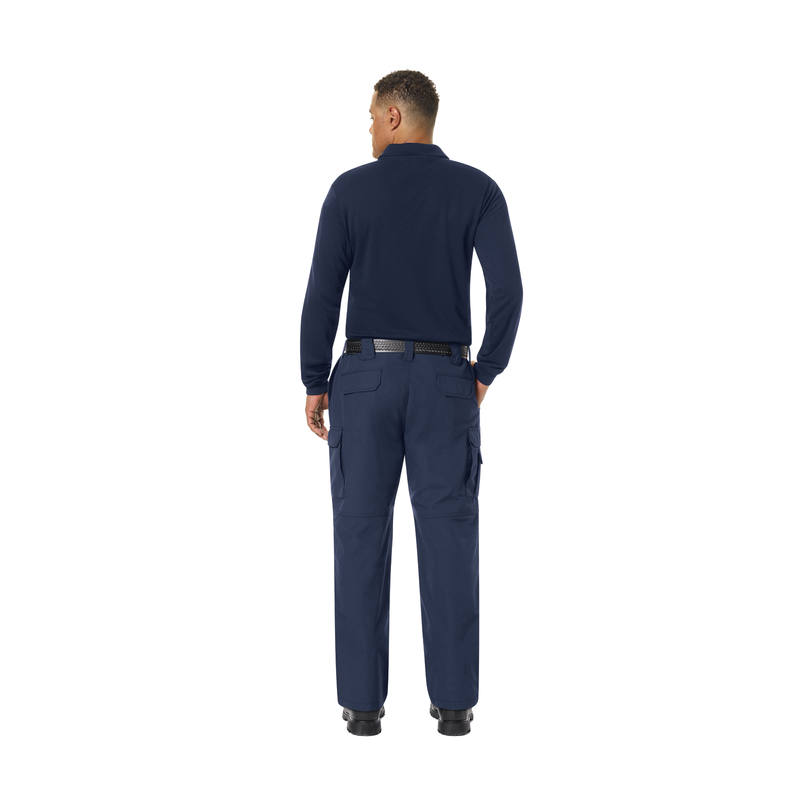 Men's Long Sleeve Station Wear Polo Shirt image number 7