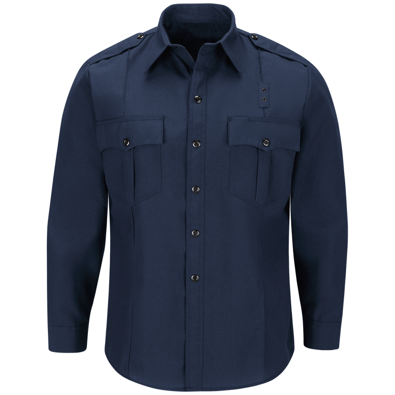 Men's Classic Long Sleeve Fire Officer Shirt image number 0