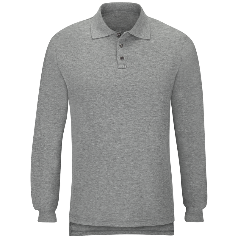 Men's Long Sleeve Station Wear Polo Shirt image number 0