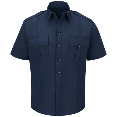 Men's Classic Short Sleeve Fire Officer Shirt